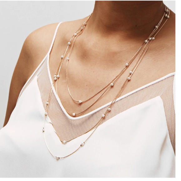 "Pearls of Wisdom" Boho Indie Layered Necklace - Picture 1 of 1